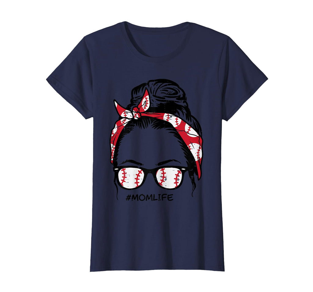 Baseball Bandana Sunglasses Mom Life T-Shirt - Streetwear Style for Adults - T-Shirt, Sweatshirt, Hoodie