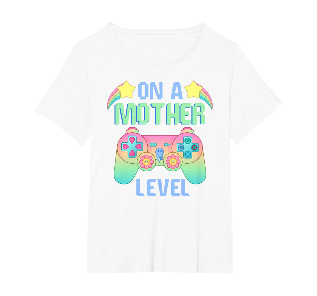 Funny Mothers Day Mother Level Gamer T-Shirt - Casual Everyday Wear Unisex - T-Shirt, Sweatshirt, Hoodie