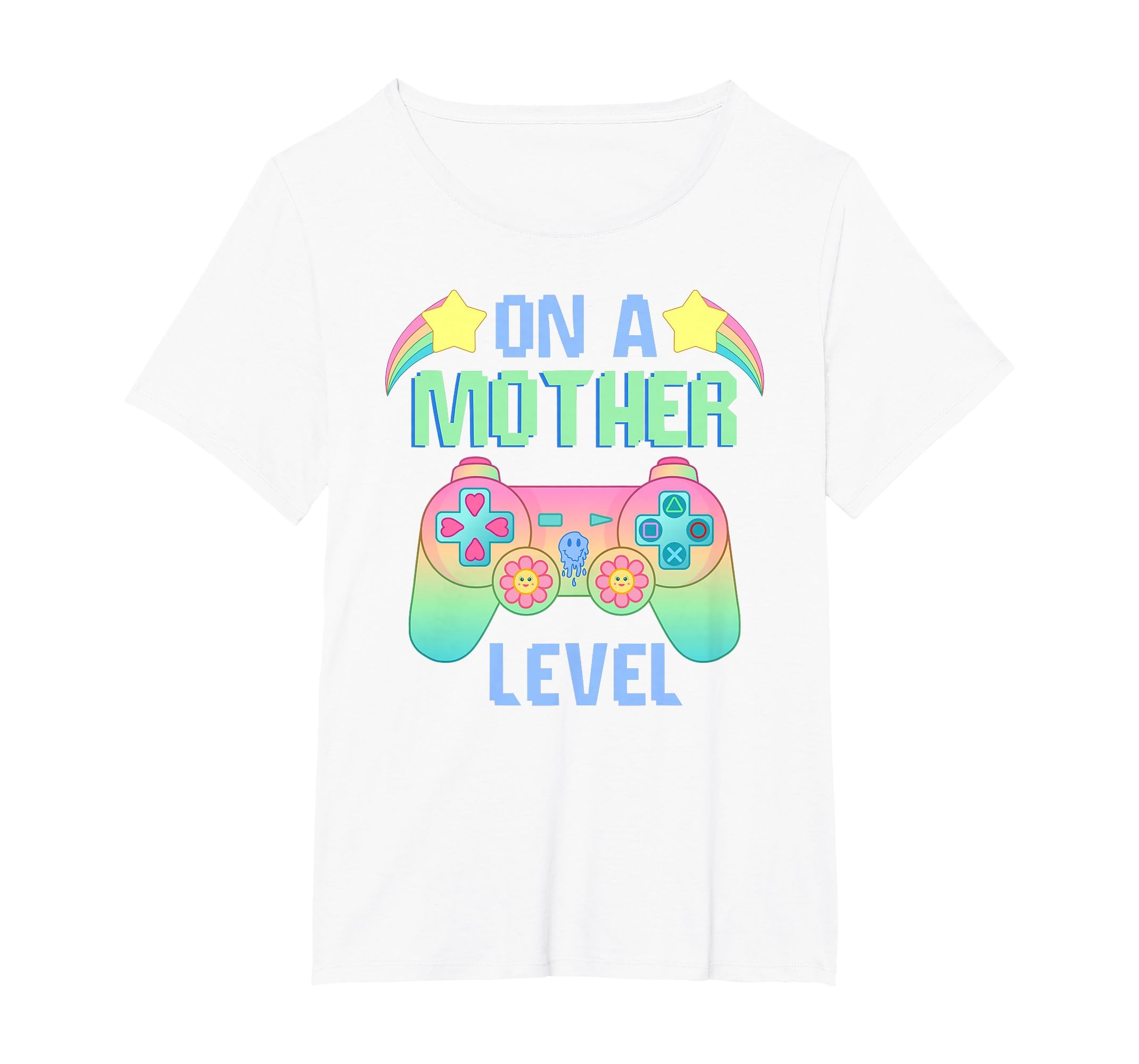 Funny Mothers Day Mother Level Gamer T-Shirt - Casual Everyday Wear Unisex - T-Shirt, Sweatshirt, Hoodie