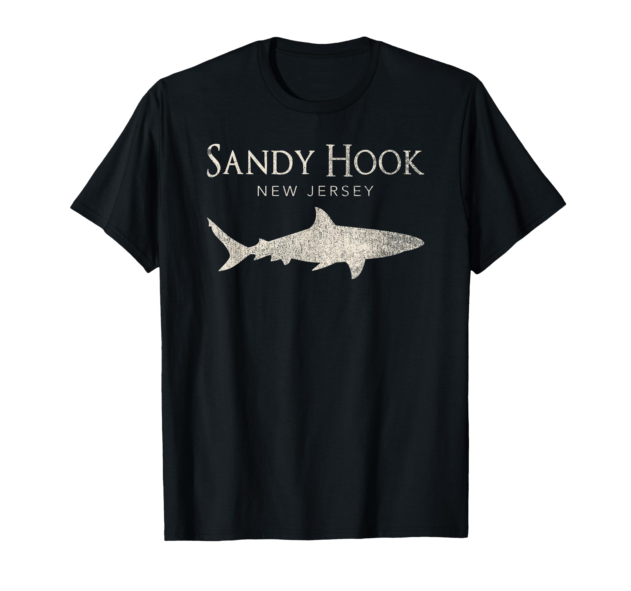 Sandy Hook Nj Shark T-Shirt - Custom Art Print Unisex - T-Shirt, Sweatshirt, Hoodie