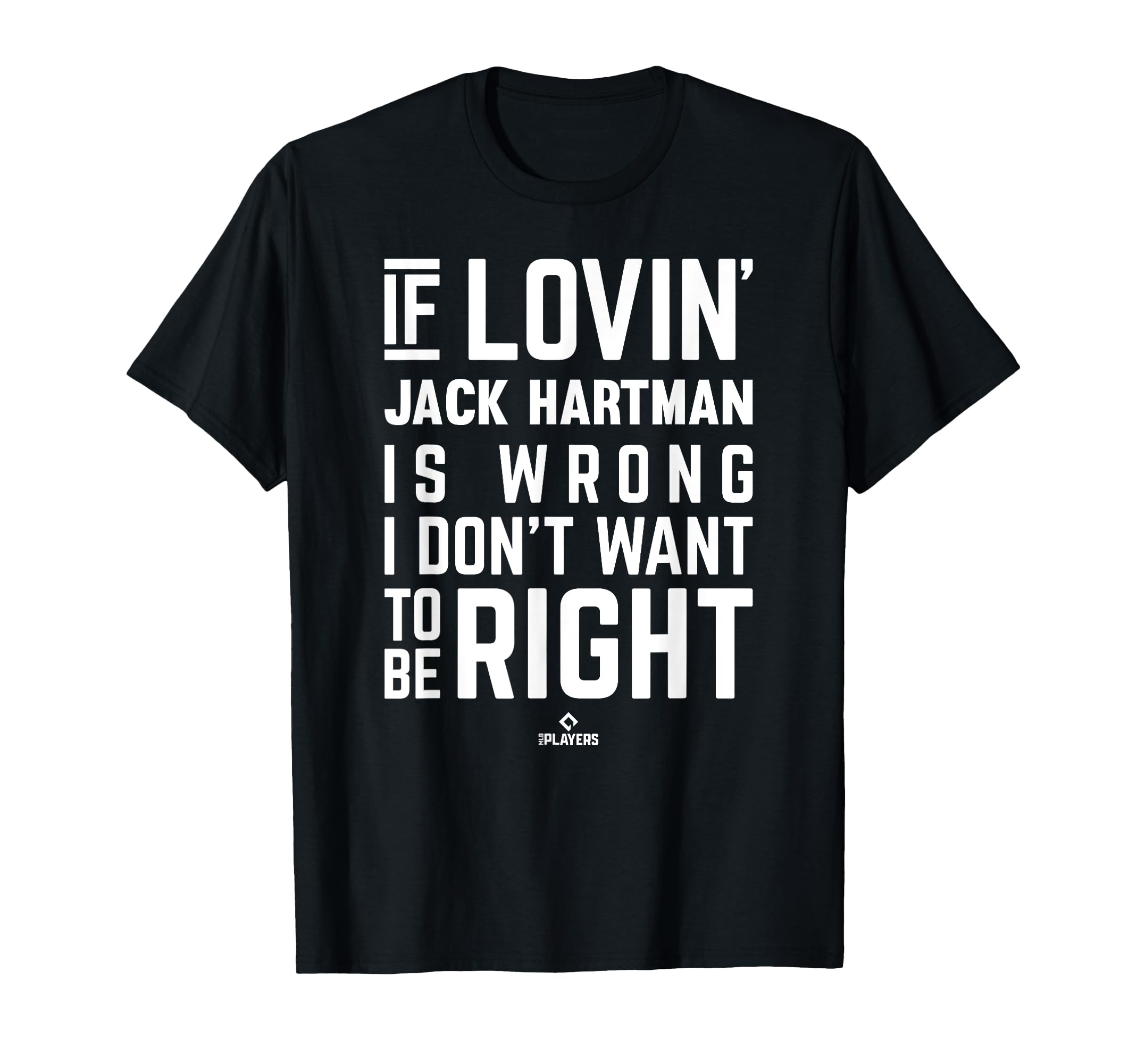 If Loving Jack Hartman Prospect Baseball T-Shirt - Minimalist Print Unisex - T-Shirt, Sweatshirt, Hoodie