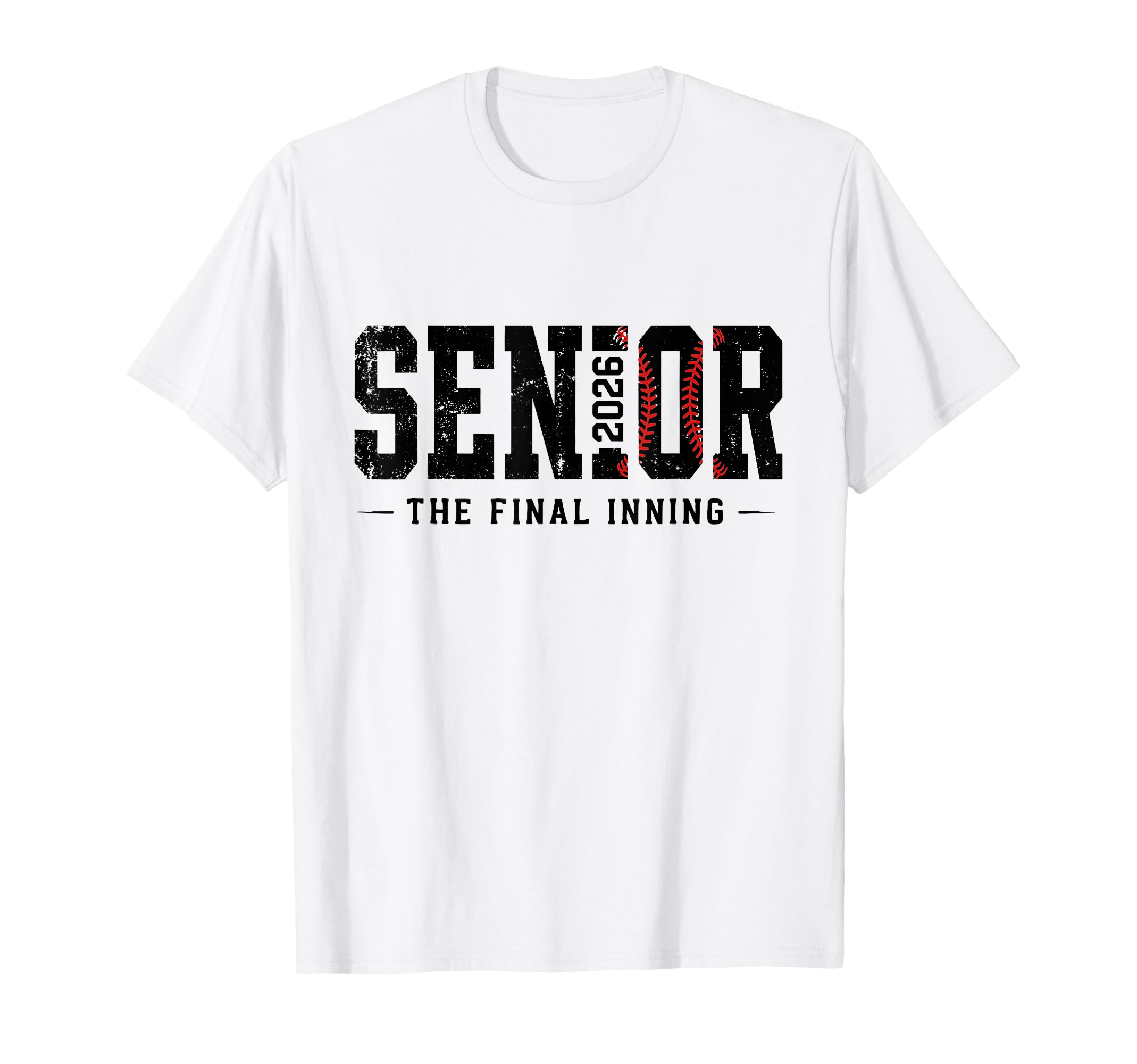 Baseball Senior 2026 Final T-Shirt - Casual Everyday Wear for Adults - T-Shirt, Sweatshirt, Hoodie