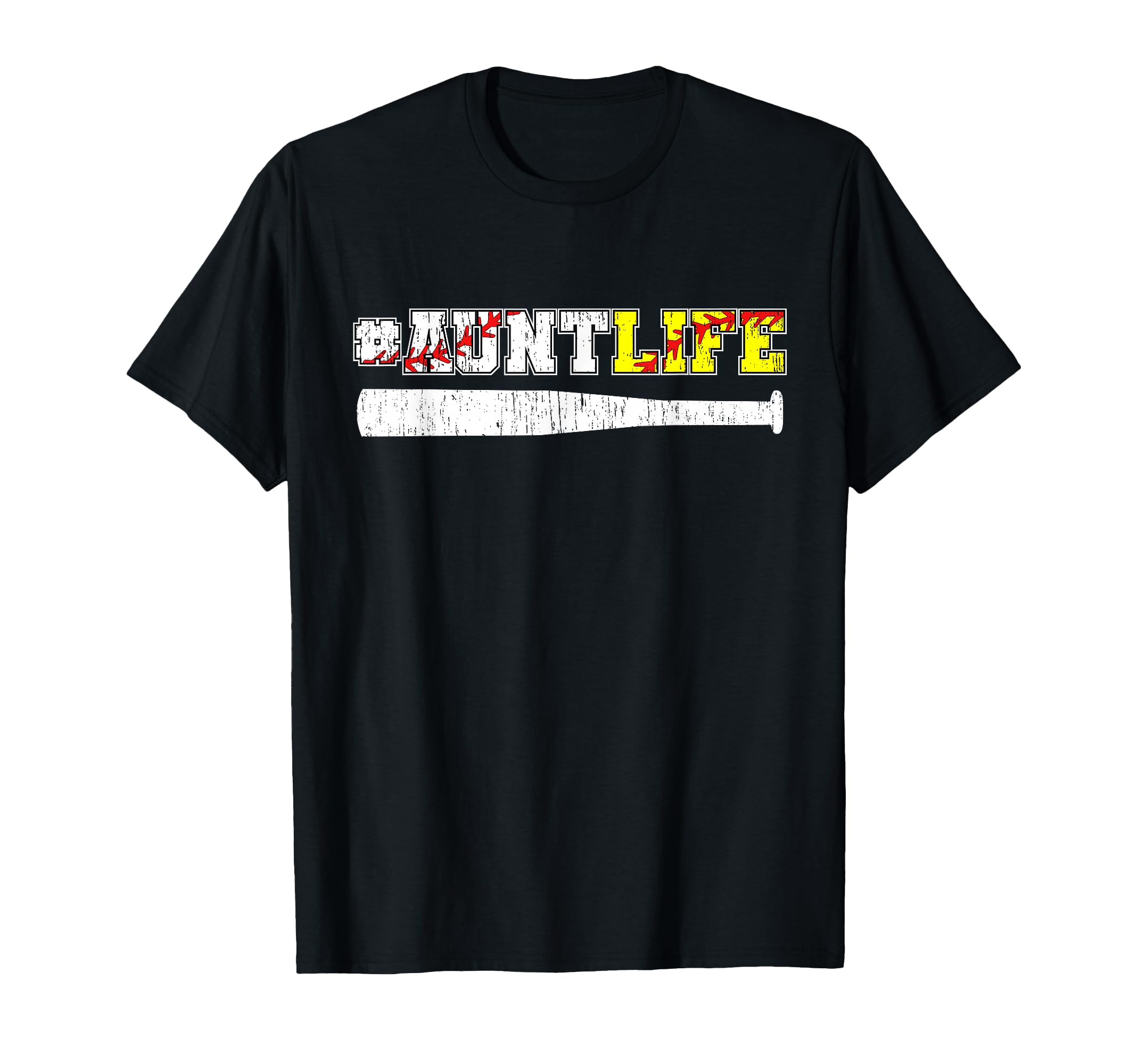 Proud Softball Baseball Aunt Mothers Day T-Shirt - Minimalist Print Unisex - T-Shirt, Sweatshirt, Hoodie