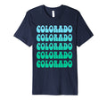 Colorado Typography 70S State Pride T-Shirt - Novelty Apparel Unisex - T-Shirt, Sweatshirt, Hoodie