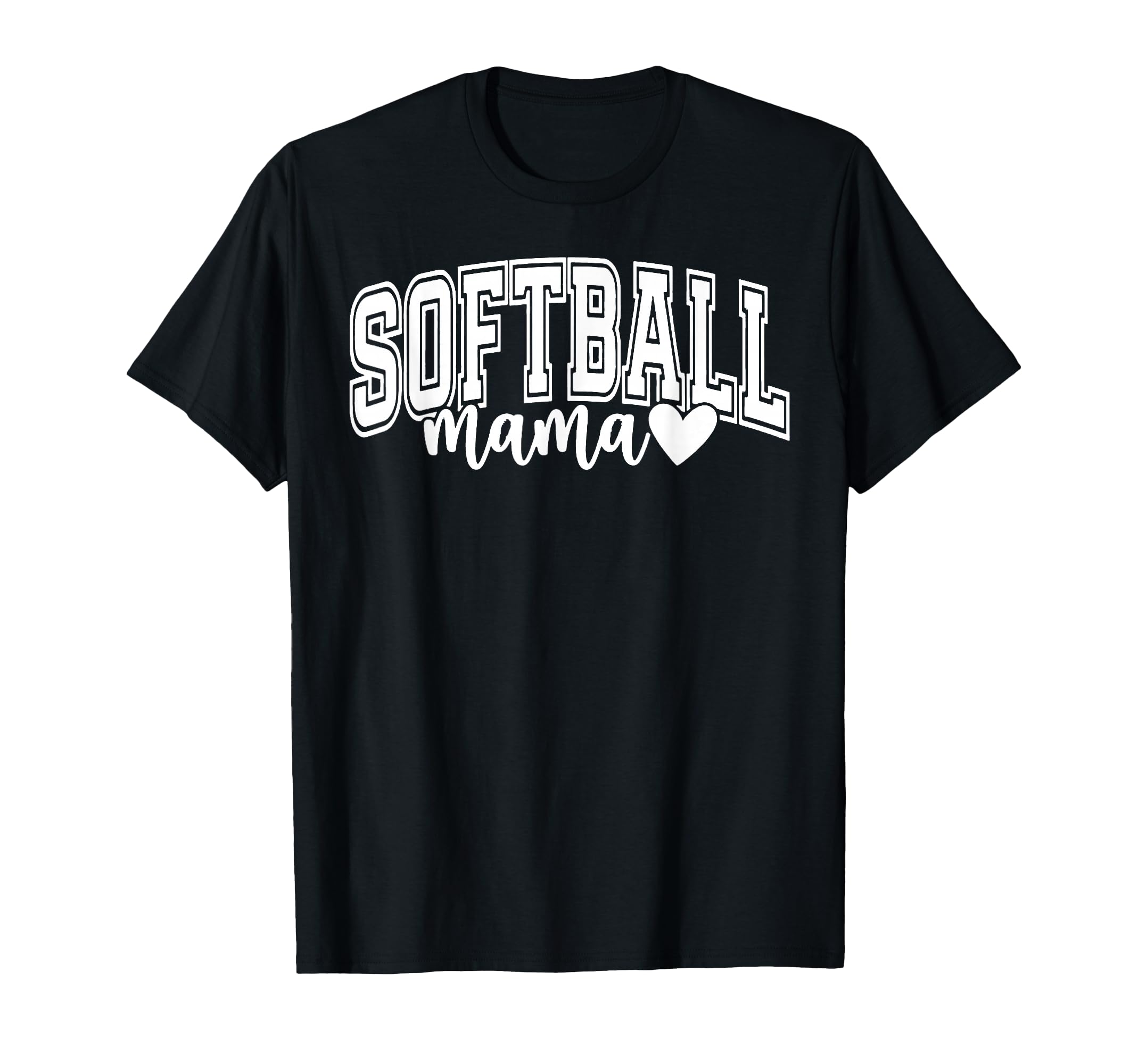 Softball Mama Sports Mom Game Day Support T-Shirt - Unique Graphic Unisex - T-Shirt, Sweatshirt, Hoodie