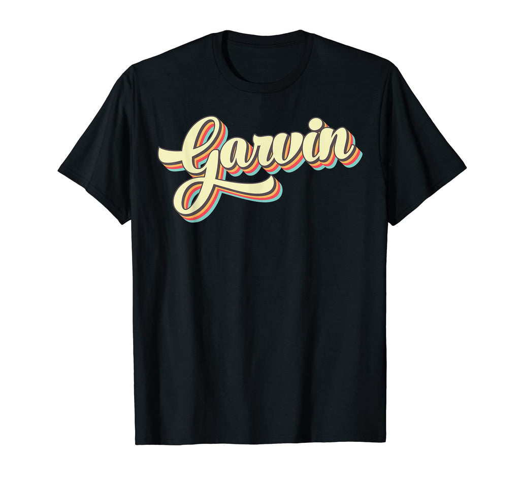 Garvin Art Baseball Font T-Shirt - Casual Everyday Wear Men Women - T-Shirt, Sweatshirt, Hoodie