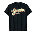 Garvin Art Baseball Font T-Shirt - Casual Everyday Wear Men Women - T-Shirt, Sweatshirt, Hoodie