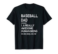 Baseball Dad Definition Player Homerun T-Shirt - Graphic Print for Adults - T-Shirt, Sweatshirt, Hoodie