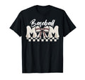 Baseball Mom Mothers Day Coquette Bow T-Shirt - Trendy Graphic for Adults - T-Shirt, Sweatshirt, Hoodie