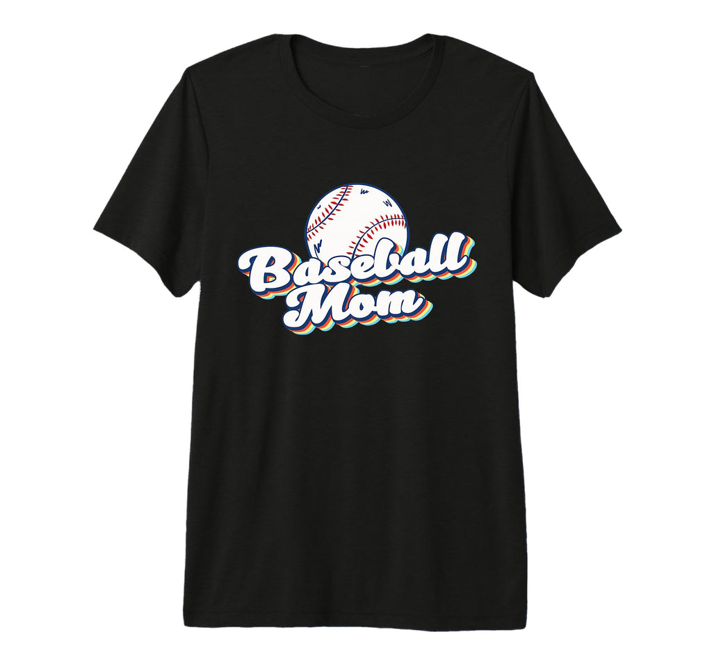 Baseball Mom Softball Mom Mothers Day T-Shirt - Streetwear Style Men Women - T-Shirt, Sweatshirt, Hoodie
