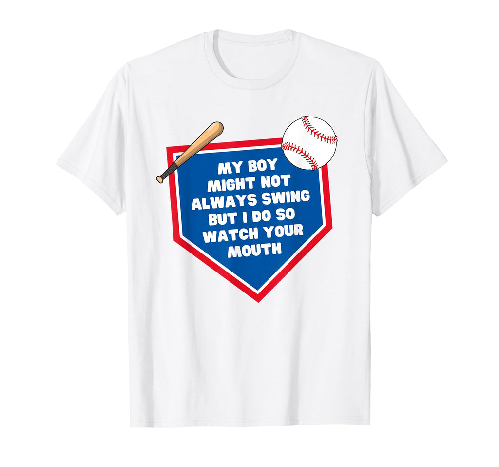 My Might Not Always Swing Funny T-Shirt - Fun Novelty Design for Adults - T-Shirt, Sweatshirt, Hoodie