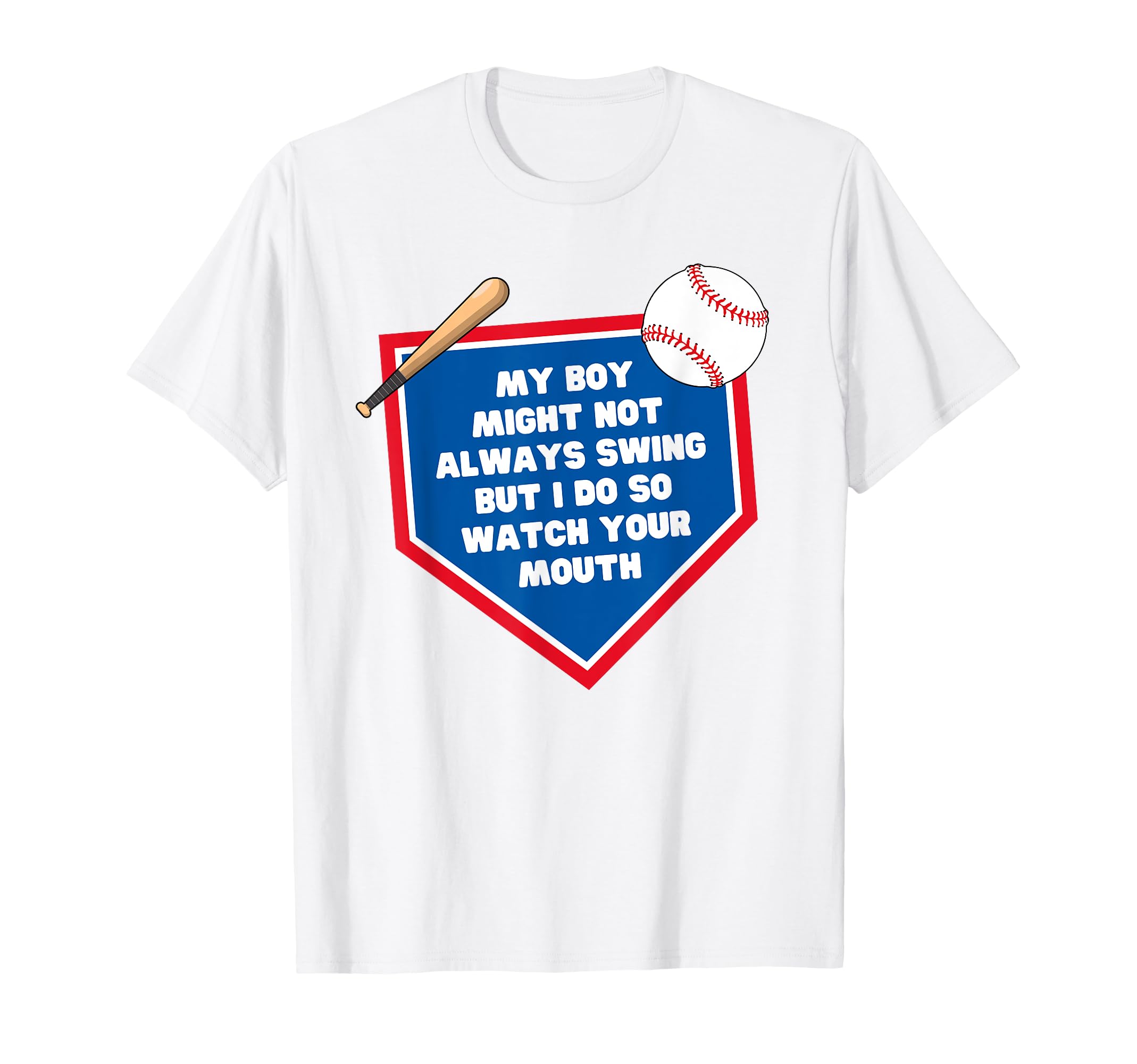 My Might Not Always Swing Funny T-Shirt - Fun Novelty Design for Adults - T-Shirt, Sweatshirt, Hoodie