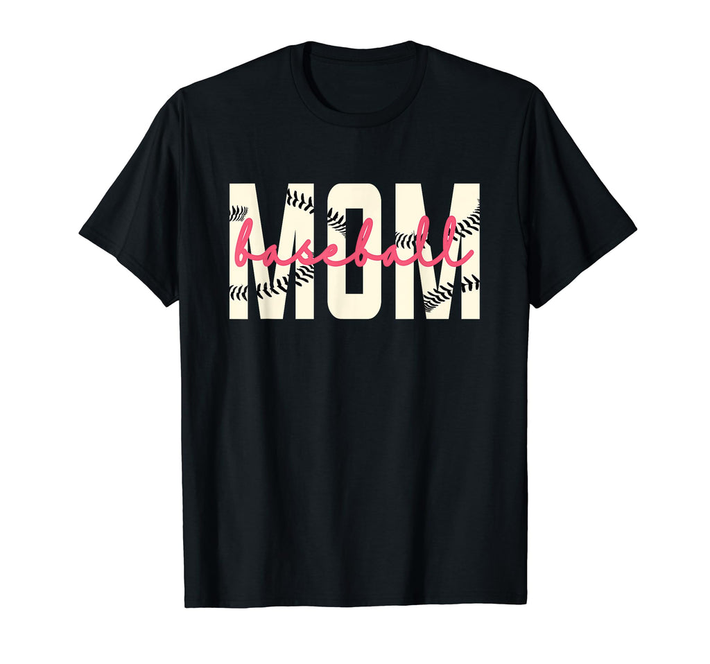 Baseball Mom Cheer Mother Mothers Day T-Shirt - Streetwear Style for Adults - T-Shirt, Sweatshirt, Hoodie
