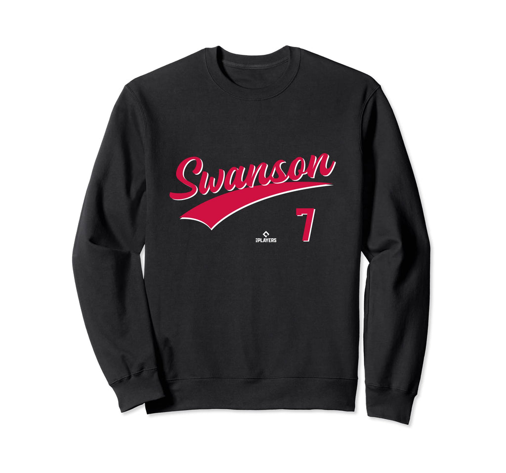 Dansby Swanson 7 Atlanta Baseball Sweatshirt - Casual Everyday Wear Unisex - T-Shirt, Sweatshirt, Hoodie