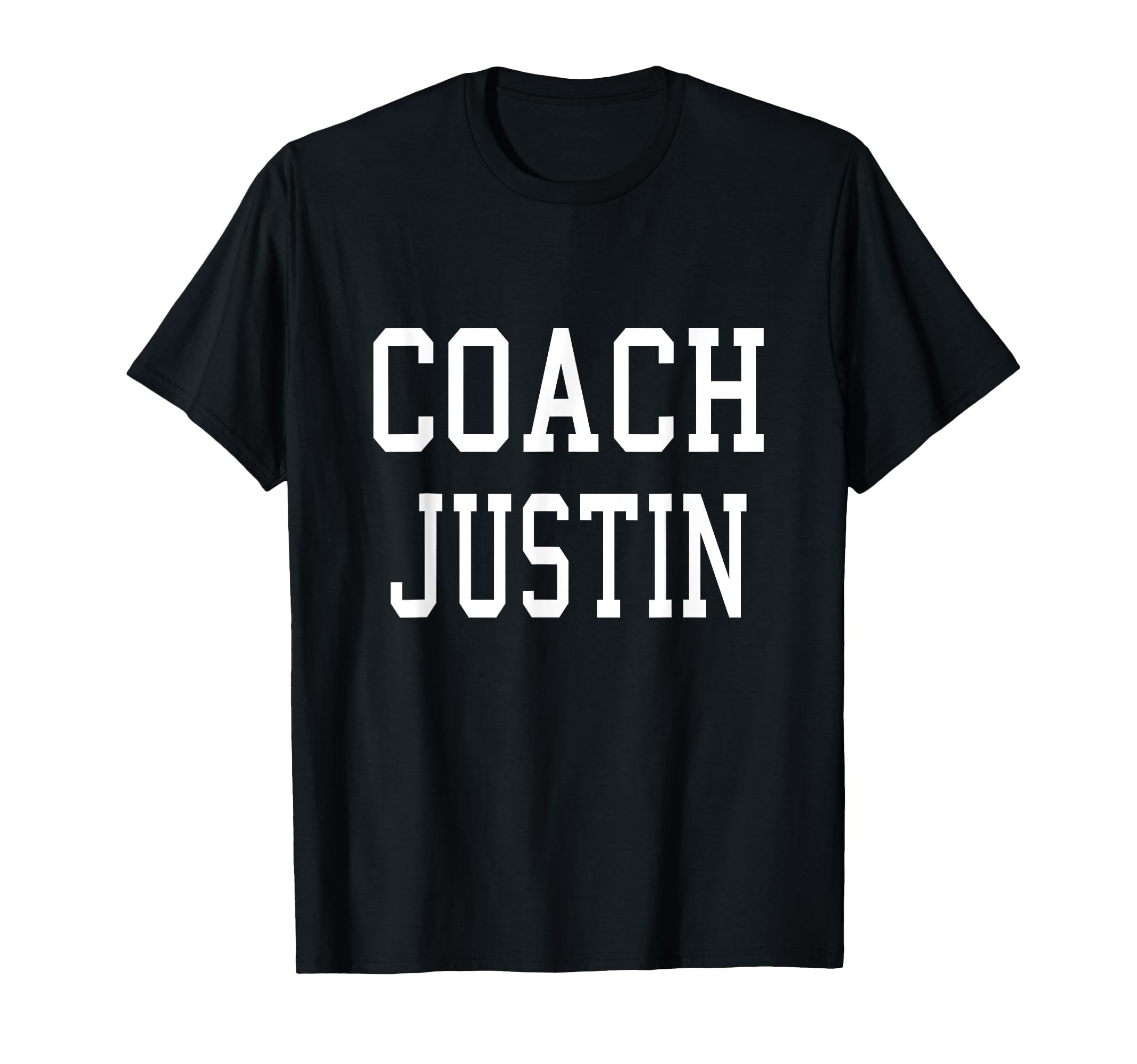 Coach Justin Custom Football Soccer T-Shirt - Aesthetic Graphic Unisex - T-Shirt, Sweatshirt, Hoodie