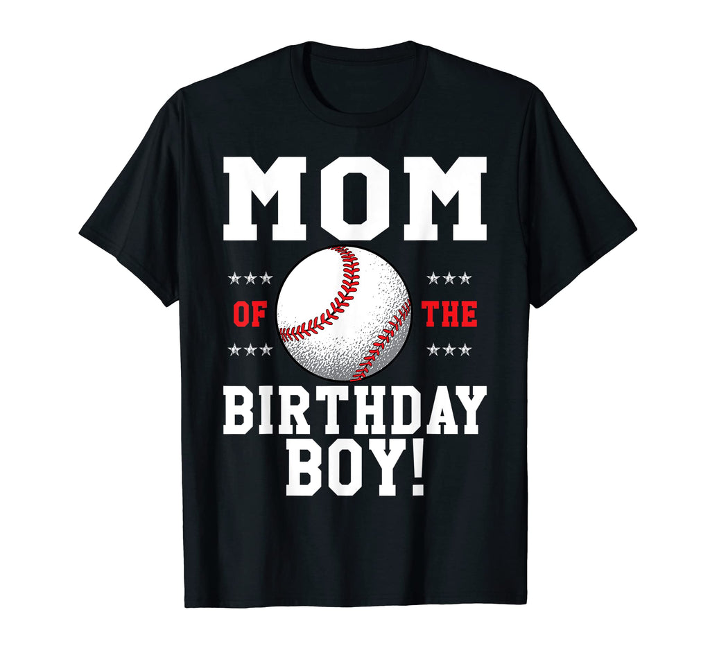 Mom Birthday Baseball Matching Family T-Shirt - Fun Novelty Design Unisex - T-Shirt, Sweatshirt, Hoodie