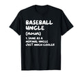 Baseball Uncle Definition Funny T-Shirt - Aesthetic Graphic for Adults - T-Shirt, Sweatshirt, Hoodie