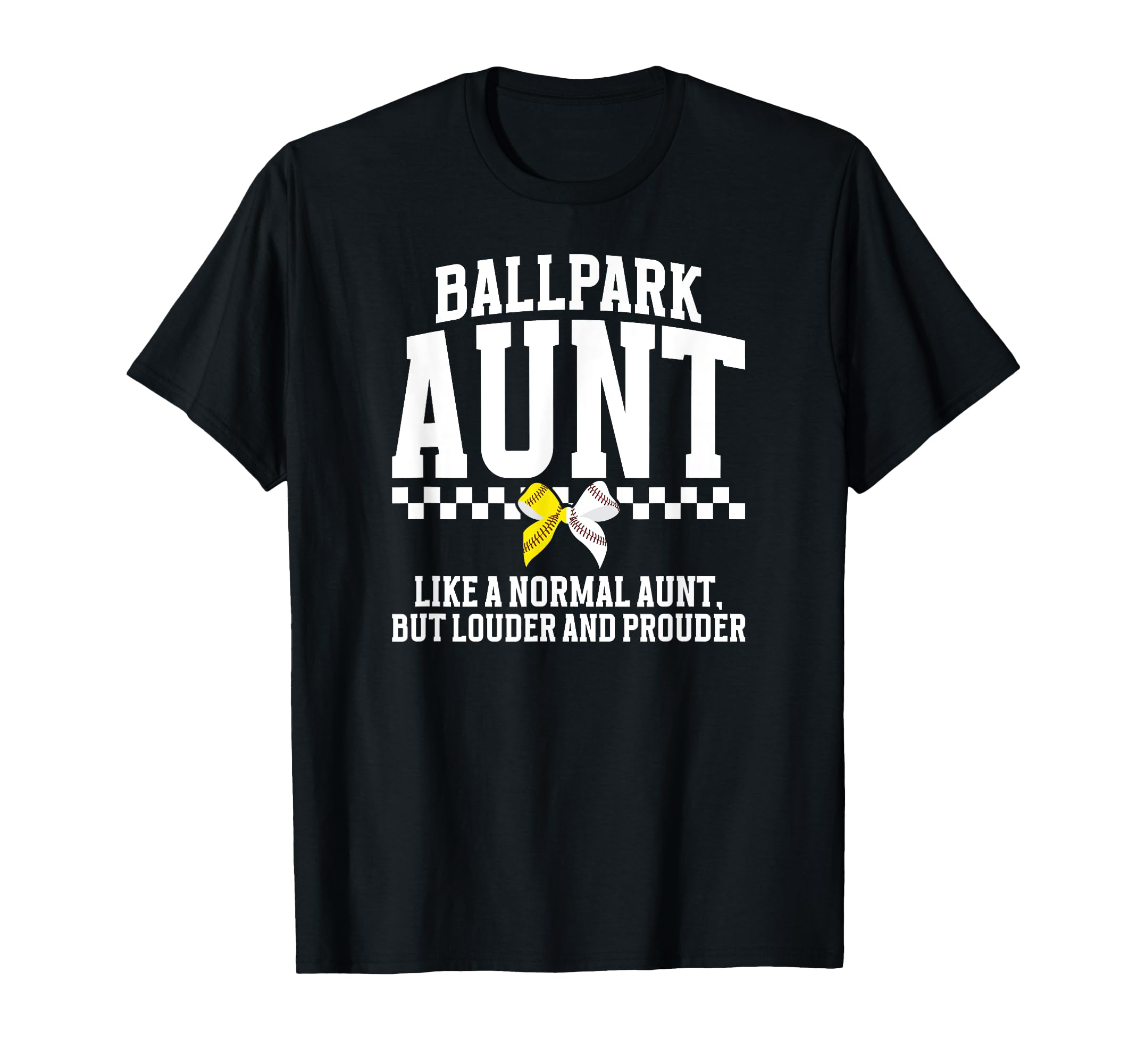 Ballpark Aunt Definition Baseball T-Shirt - Custom Art Print for Adults - T-Shirt, Sweatshirt, Hoodie