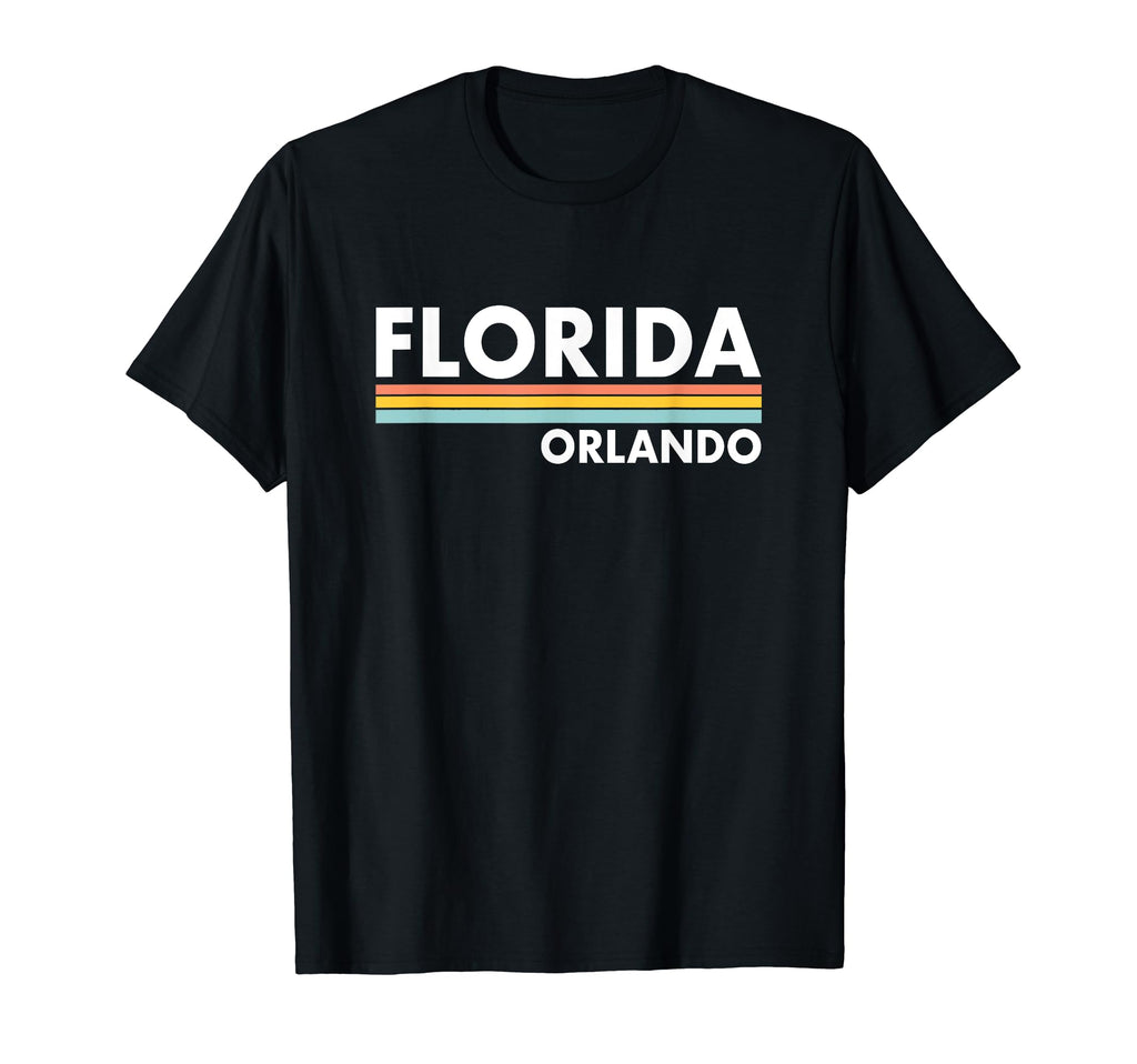 Florida Orlando Stripes T-Shirt - Minimalist Print Unisex - T-Shirt, Sweatshirt, Hoodie