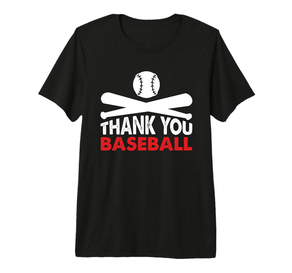 Thank You Baseball Player Baseball T-Shirt - Minimalist Print Men Women - T-Shirt, Sweatshirt, Hoodie