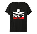 Thank You Baseball Player Baseball T-Shirt - Minimalist Print Men Women - T-Shirt, Sweatshirt, Hoodie