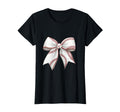 Baseball Coquette Bow Baseball Mom Mama T-Shirt - Graphic Print Men Women - T-Shirt, Sweatshirt, Hoodie
