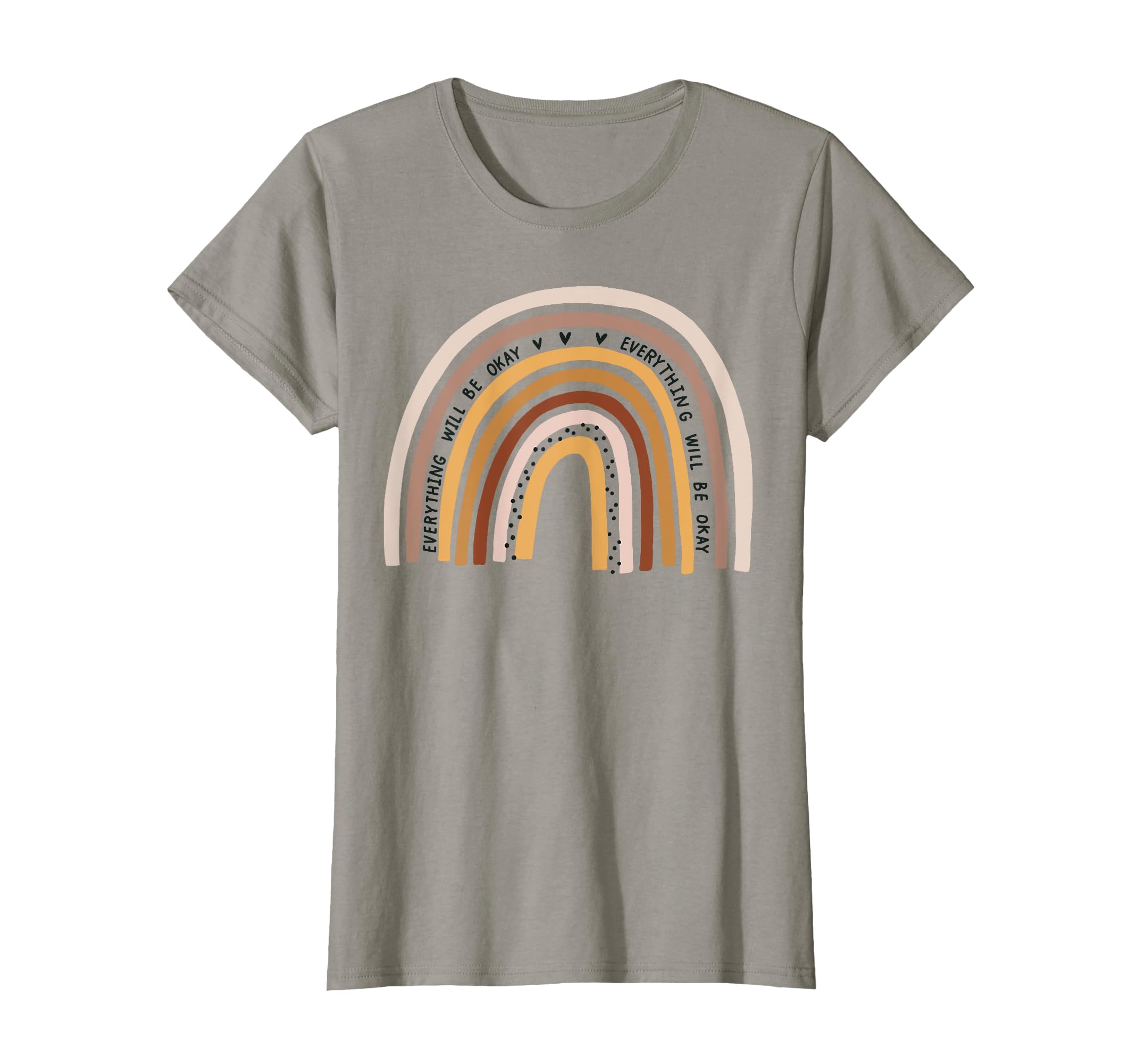Rainbow Be Okay Teacher Gifts Good Vibes T-Shirt - Streetwear Style Unisex - T-Shirt, Sweatshirt, Hoodie