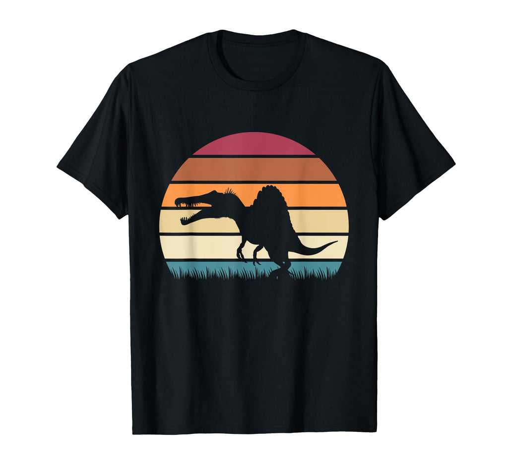 Sunset Spinosaurus Jurassic Dinosaur T-Shirt - Novelty Apparel Men Women - T-Shirt, Sweatshirt, Hoodie