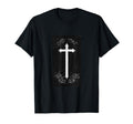 Gothic Cross Grunge Aesthetic Y2K T-Shirt - Aesthetic Graphic Men Women - T-Shirt, Sweatshirt, Hoodie