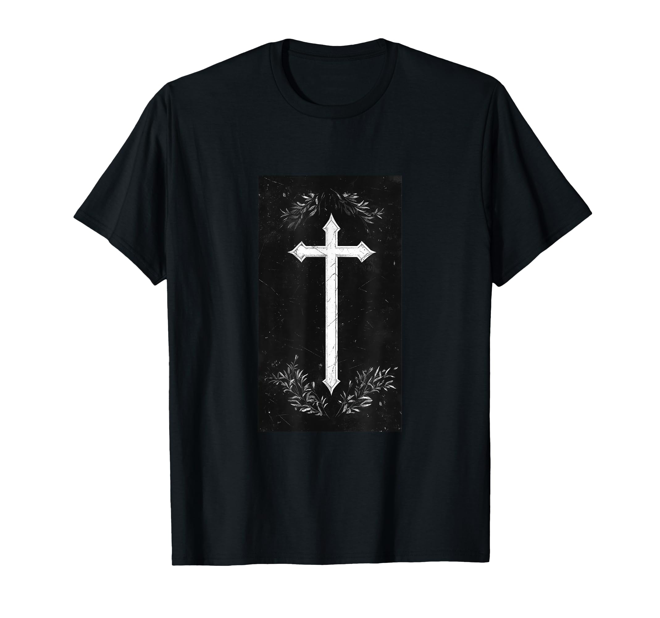 Gothic Cross Grunge Aesthetic Y2K T-Shirt - Aesthetic Graphic Men Women - T-Shirt, Sweatshirt, Hoodie