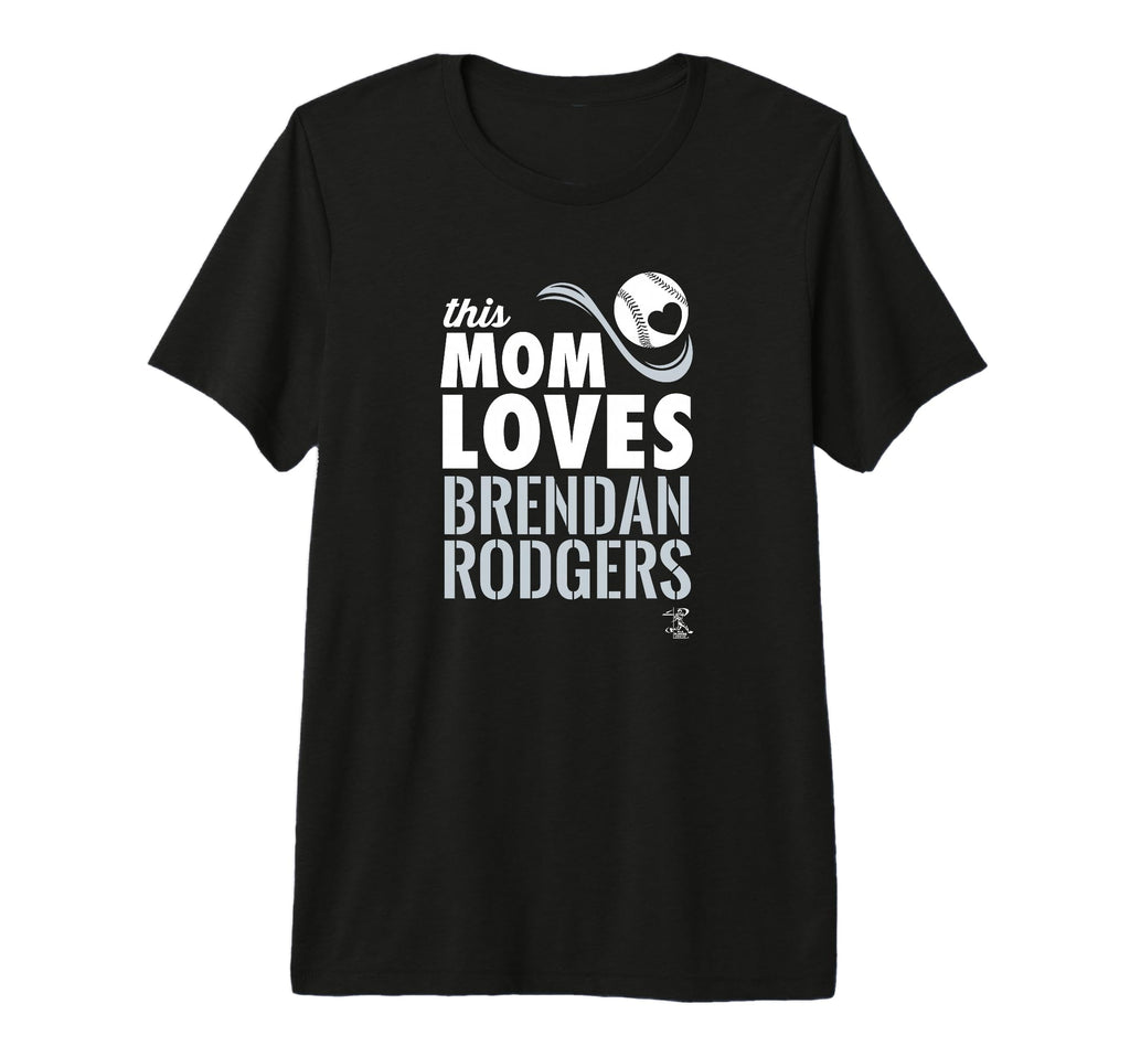 Brendan Rodgers This Mom Loves Tri Blend T-Shirt - Graphic Print for Adults - T-Shirt, Sweatshirt, Hoodie