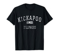 Kickapoo Illinois Il T-Shirt - Custom Art Print for Adults - T-Shirt, Sweatshirt, Hoodie