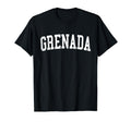 Grenada Ms Distressed White Varsity T-Shirt - Minimalist Print Unisex - T-Shirt, Sweatshirt, Hoodie