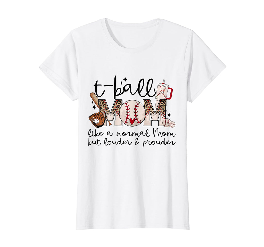 Womens T Ball Mama Baseball Tball T-Shirt - Aesthetic Graphic for Adults - T-Shirt, Sweatshirt, Hoodie