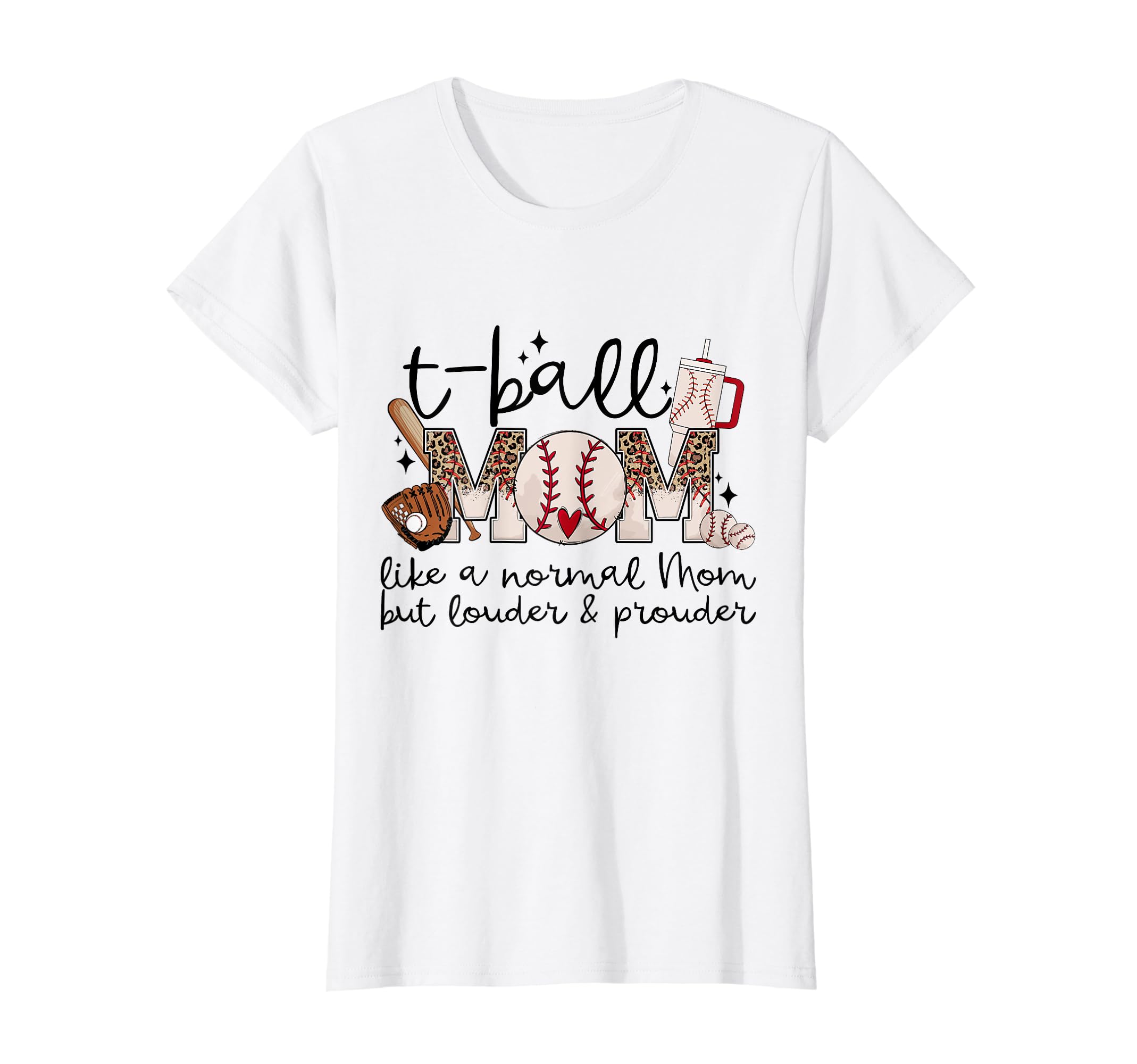 Womens T Ball Mama Baseball Tball T-Shirt - Aesthetic Graphic for Adults - T-Shirt, Sweatshirt, Hoodie