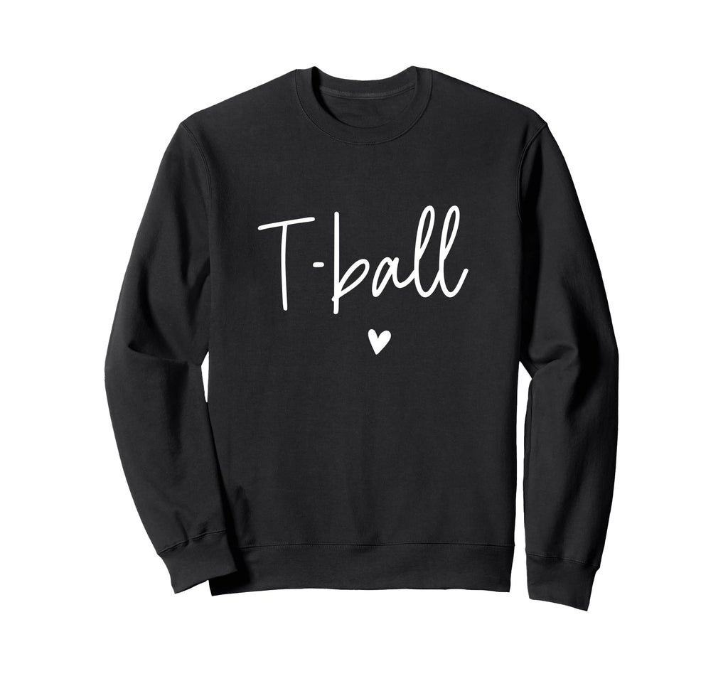 T Ball Mama Mom Baseball Sweatshirt - Aesthetic Graphic Men Women - T-Shirt, Sweatshirt, Hoodie