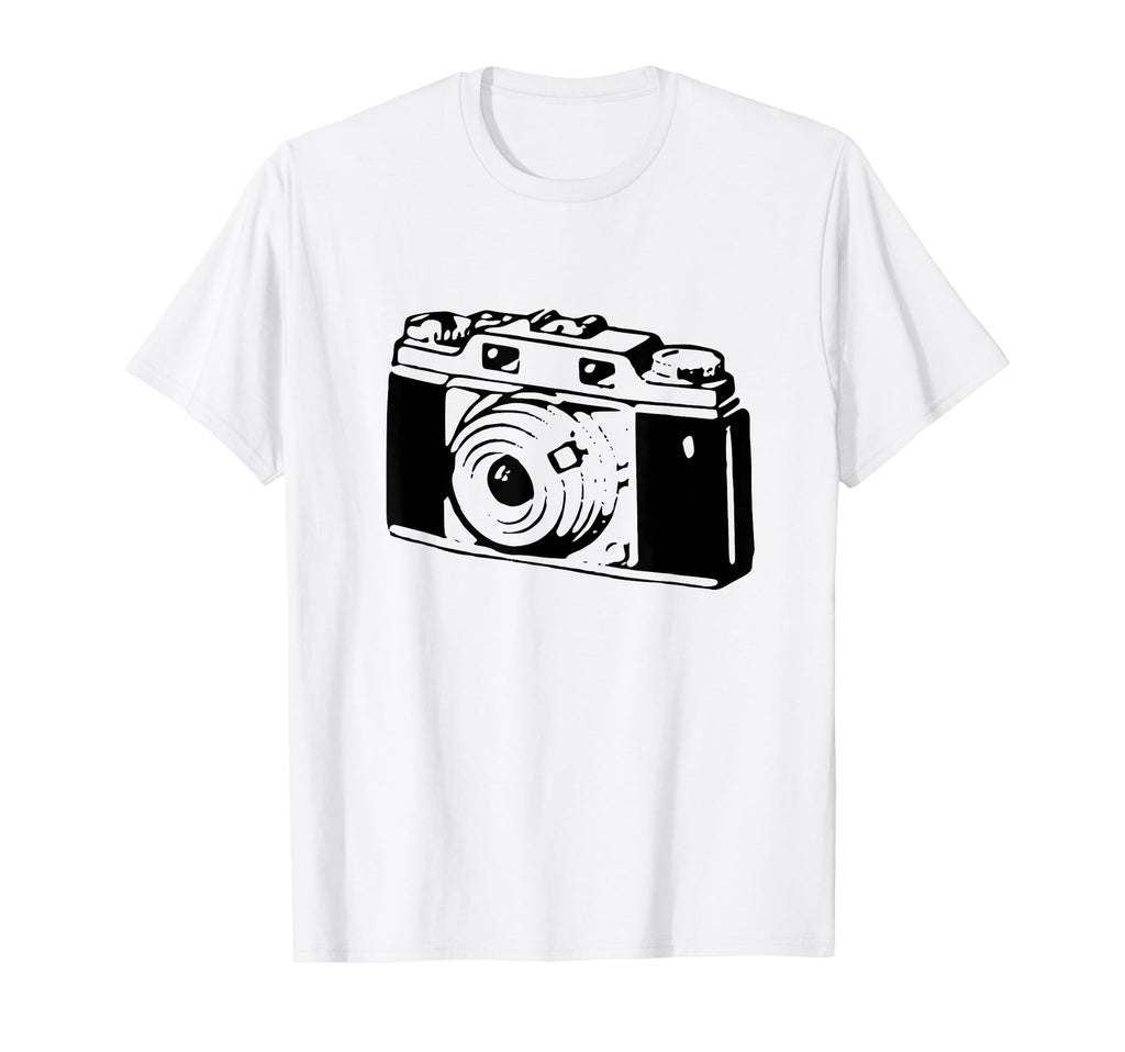 Camera T-Shirt - Fun Novelty Design for Adults - T-Shirt, Sweatshirt, Hoodie