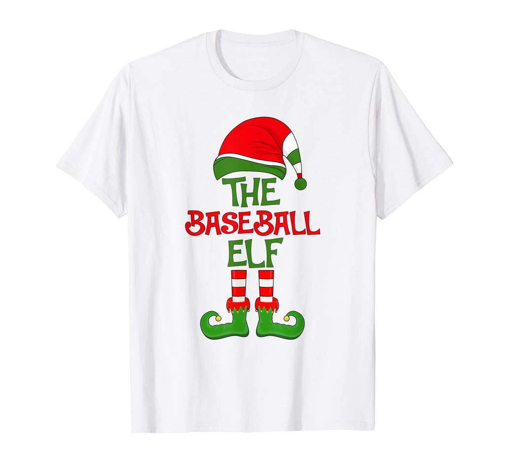 Baseball Elf Group Matching Family T-Shirt - Trendy Graphic Men Women - T-Shirt, Sweatshirt, Hoodie