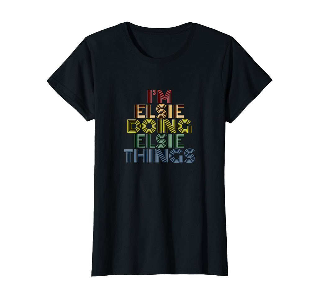 Im Elsie Doing Elsie Things Rainbow T-Shirt - Aesthetic Graphic Men Women - T-Shirt, Sweatshirt, Hoodie