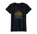 Im Elsie Doing Elsie Things Rainbow T-Shirt - Aesthetic Graphic Men Women - T-Shirt, Sweatshirt, Hoodie