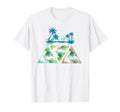 Summer Vacation Art 80S Palm Trees T-Shirt - Fun Novelty Design Unisex - T-Shirt, Sweatshirt, Hoodie