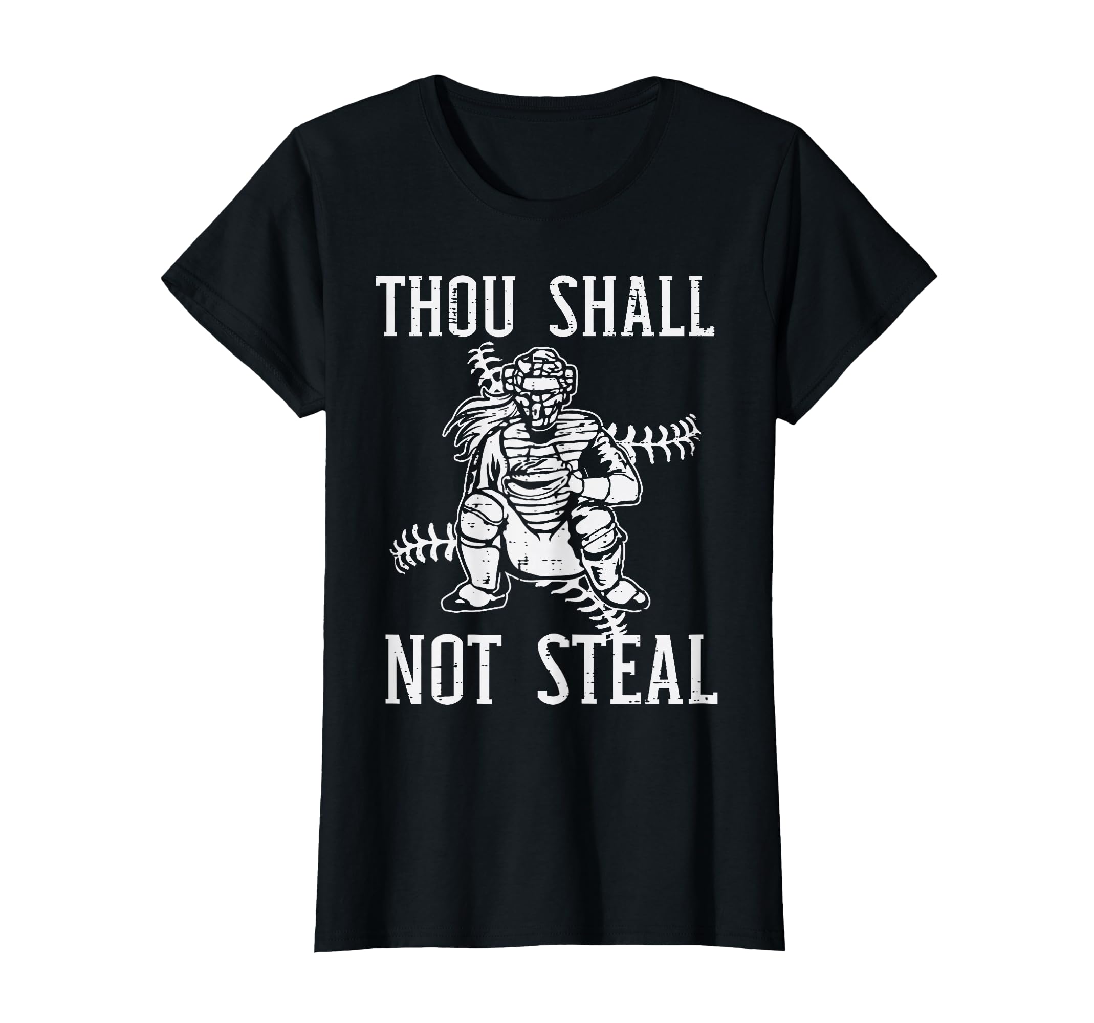 Thou Shall Not Steal Catcher T-Shirt - Custom Art Print for Adults - T-Shirt, Sweatshirt, Hoodie