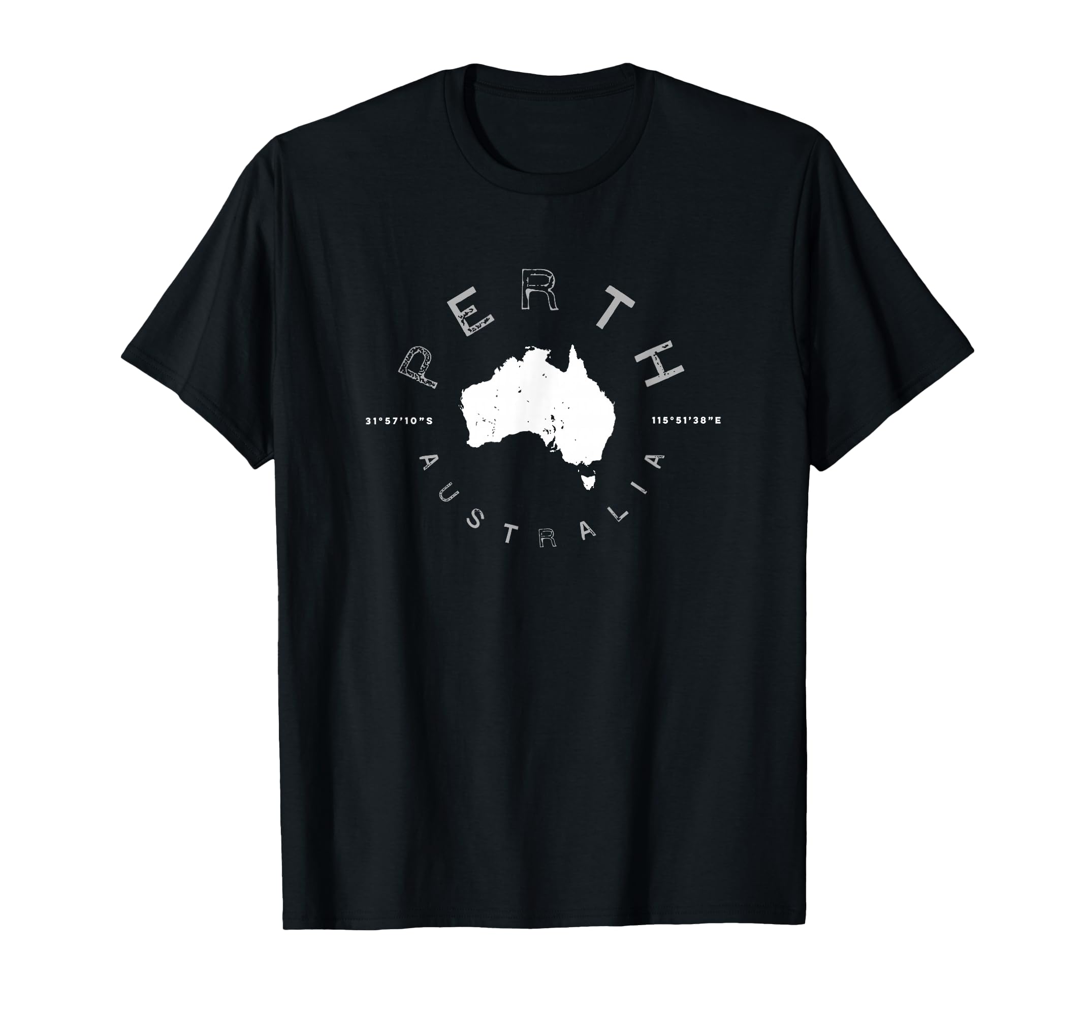 Perth Australia T-Shirt - Minimalist Print Men Women - T-Shirt, Sweatshirt, Hoodie