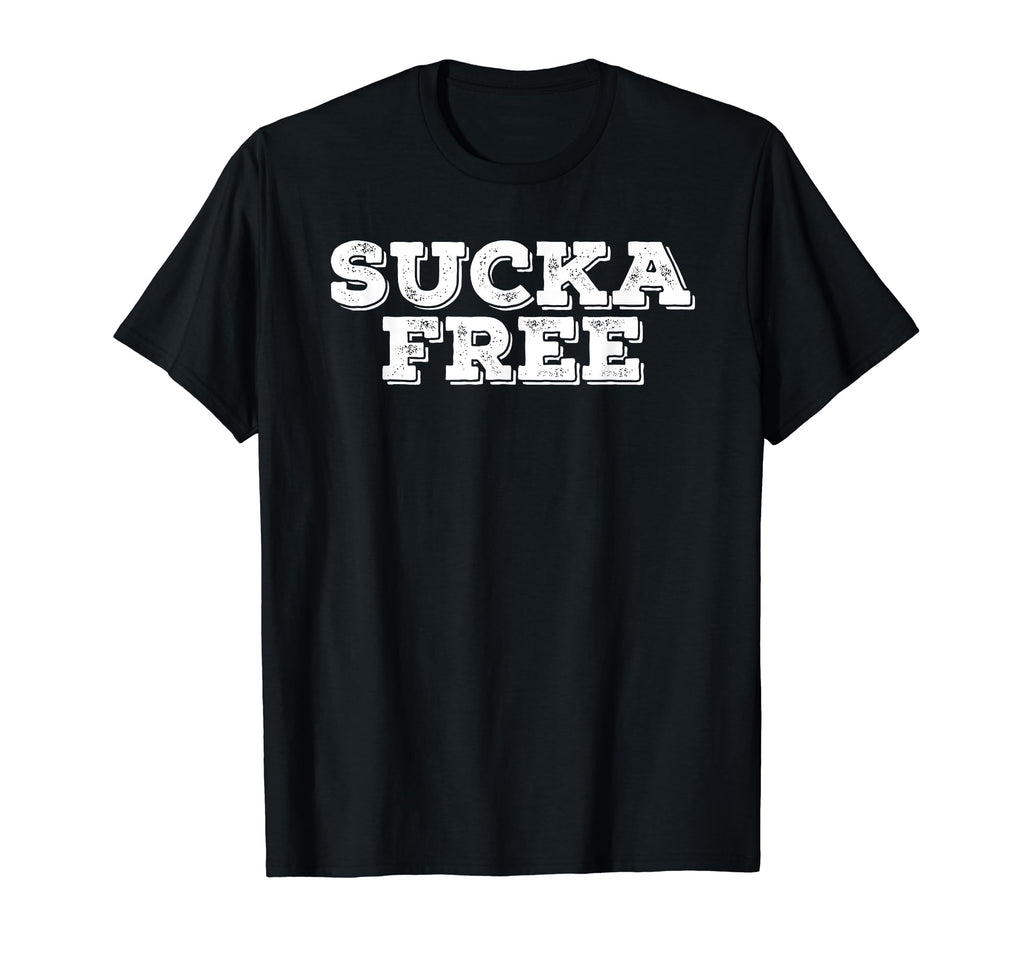 Sucka Free Funny Hip Hop Music Rap T-Shirt - Minimalist Print Men Women - T-Shirt, Sweatshirt, Hoodie