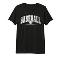 Baseball Mama Funny Sport Tri Blend T-Shirt - Custom Art Print Men Women - T-Shirt, Sweatshirt, Hoodie