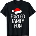 Forced Family Fun Christmas By Merch - Adult & Kids T-Shirts, Sweatshirts & Hoodies apparel design preview 1