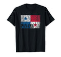 Panama Flag Distressed Love Souvenir T-Shirt - Unique Graphic Unisex - T-Shirt, Sweatshirt, Hoodie