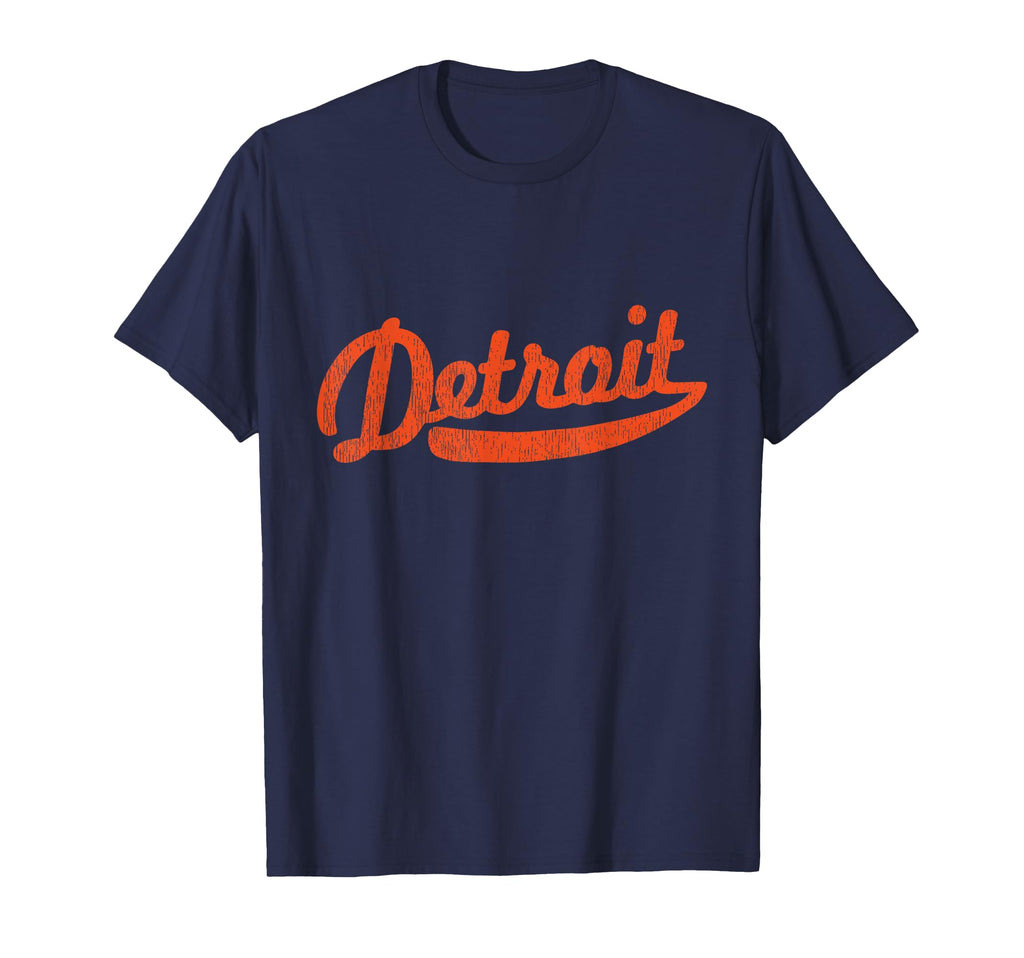 Distressed Detroit Baseball Stuff T-Shirt - Custom Art Print for Adults - T-Shirt, Sweatshirt, Hoodie