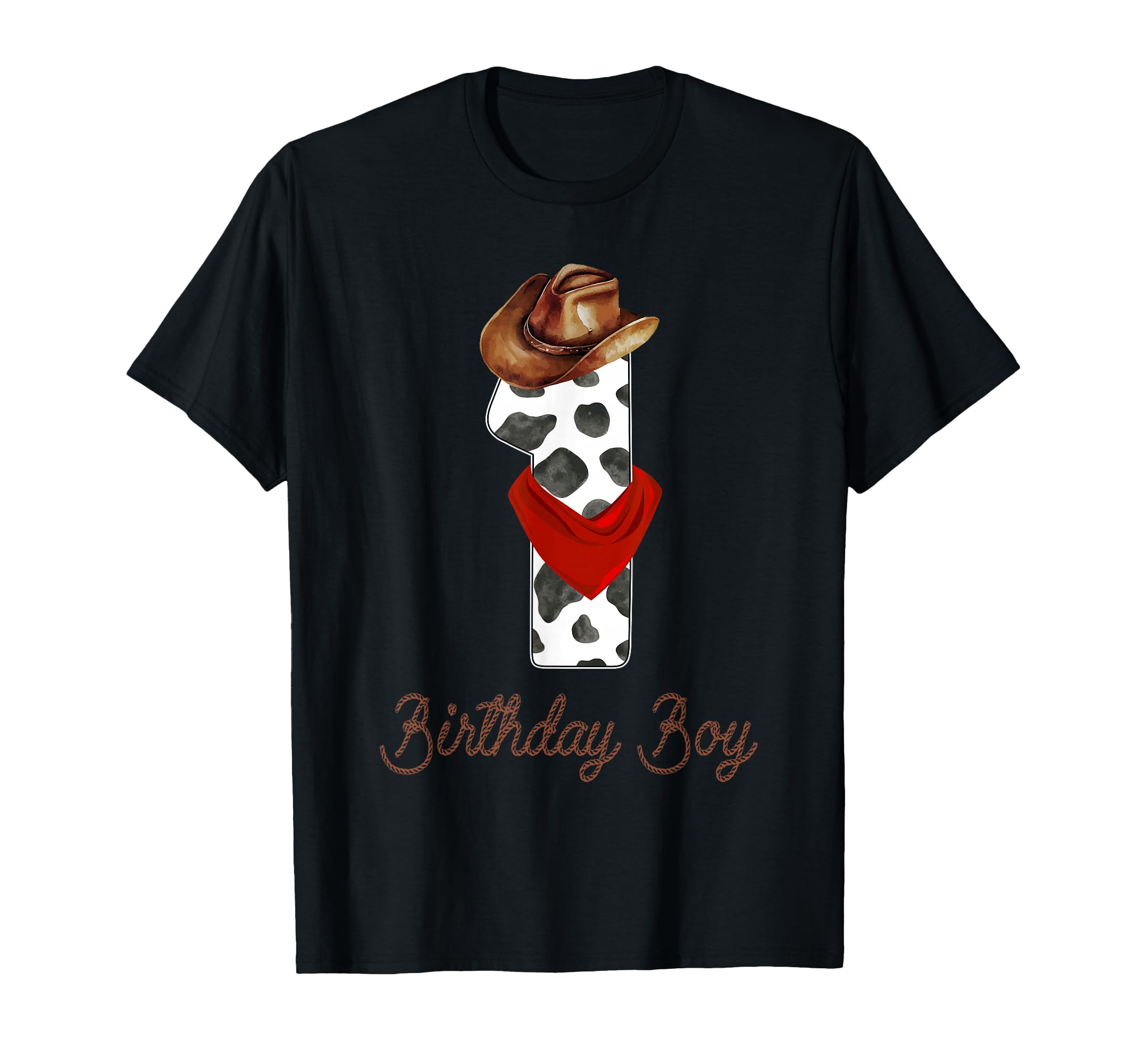 Its My 1St Birthday 1 Year Old Cowboy T-Shirt - Minimalist Print Unisex - T-Shirt, Sweatshirt, Hoodie