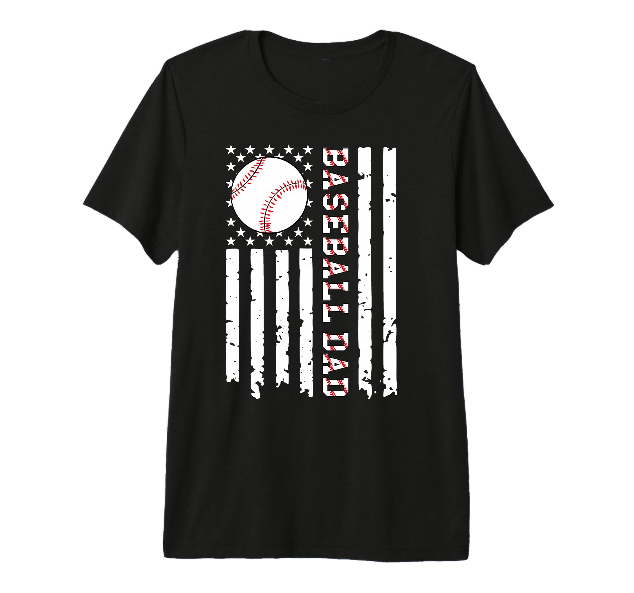 Funny Fathers Day Flag Usa 4Th July T-Shirt - Custom Art Print Men Women - T-Shirt, Sweatshirt, Hoodie